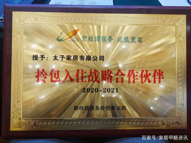 太子家居与碧桂园强强联手合作 双通道赋能拎包入住新体验