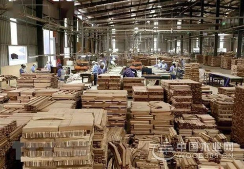 越南对美国的木材和木制品出口激增