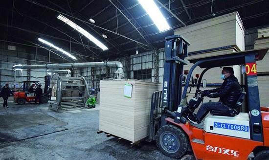 2021年安徽顺河镇板材产业产值近60亿