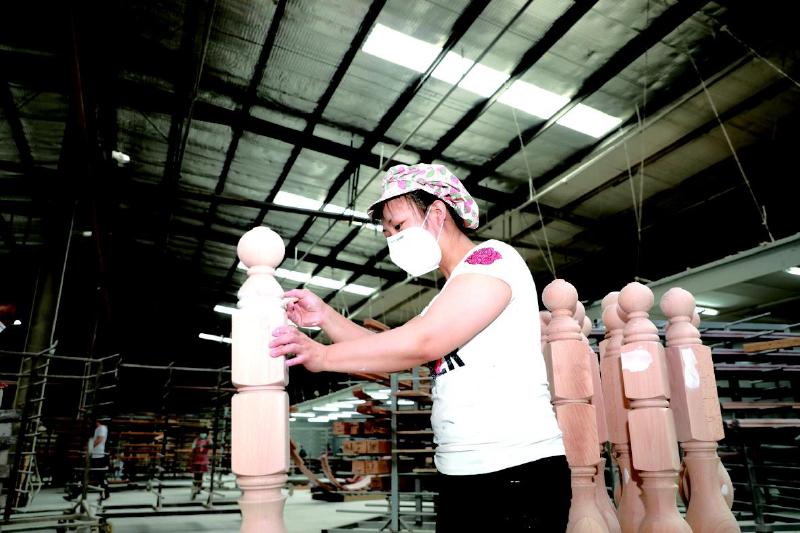 “中国楼梯之乡”浏阳沙市镇2021年涉木生产企业年产值约6亿