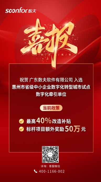 最高补贴40%！惠州中小企业数字化转型指南来了